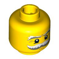 Lego hlava, žlutá (4609977)